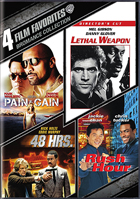 4 Film Favorites: Bromance Collection: Pain & Gain / Lethal Weapon / 48 Hrs. / Rush Hour