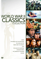 World War II Collection: Anzio / The Bridge On The River Kwai / The Caine Mutiny / From Here To Eternity / Fury / The Guns Of Navarone / Hanover Street / The Heroes Of Telemark / Sahara