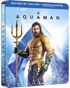 Aquaman: Limited Edition (2018)(Blu-ray 3D-SP/Blu-ray-SP)(SteelBook)