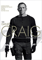 007: The Daniel Craig 5-Film Collection: Casino Royale / Quantum Of Solace / Skyfall / Spectre / No Time To Die