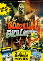 3 Mega Monster Movies: Godzilla Vs. Biollante / Monster / Mega Shark Vs. Giant Octopus