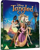 Tangled: Lenticular Limited Edition (2010)(Blu-ray 3D-UK/Blu-ray-UK)(SteelBook)