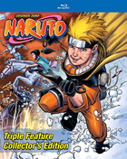 Naruto Triple Feature Collector's Edition (Blu-ray)(SteelBook): Naruto: The Movie: Ninja Clash In The Land Of Snow / Legend Of The Stone Gelel / Guardians Of The Crescent Moon Kingdom