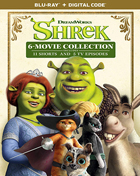 Shrek: 6-Movie Collection (Blu-ray): Shrek / Shrek 2 / Shrek The Third / Shrek Forever After / Puss In Boots / Puss In Boots: The Last Wish