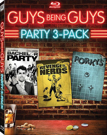 Guys Being Guys: Party 3-Pack (Blu-ray): Bachelor Party / Revenge Of The Nerds / Porky's