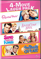 4-Movie Laugh Pack: Pillow Talk / Lover Come Back / Send Me No Flowers / The Thrill Of It All!