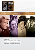 Classic Quad Set 14: Desk Set / Hollywood Cavalcade / How To Steal A Million / I Was A Male War Bride