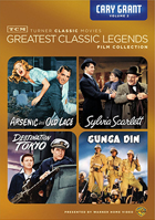 TCM Greatest Classic Legends Films Collection: Cary Grant Vol. 2: Arsenic And Old Lace / Sylvia Scarlett / Destination Tokyo / Gunga Din