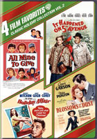 4 Film Favorites: Classic Holiday Collection Vol. 2: All Mine To Give / Holiday Affair / It Happened On 5th Avenue / Blossoms In The Dust