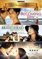 Miramax British Romance Collection: Becoming Jane / Brideshead Revisited / Charlotte Bronte's Jane Eyre