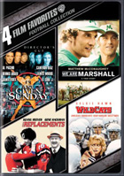 4 Film Favorites: Football: Any Given Sunday /  We Are Marshall / The Replacements / Wildcats