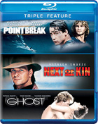 Patrick Swayze: Triple Feature (Blu-ray): Ghost / Point Break / Next Of Kin