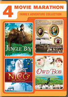 4-Movie Marathon: Family Adventure Collection: Jungle Boy / Treasure Island / Nico The Unicorn / Owd Bob