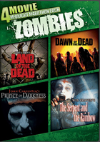4-Movie Midnight Marathon Pack: Zombies: Land Of The Dead / Dawn Of The Dead / Prince Of Darkness / The Serpent And The Rainbow