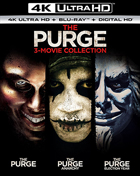 Purge: 3-Movie Collection (4K Ultra HD/Blu-ray): The Purge / The Purge: Anarchy / The Purge: Election Year