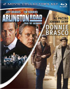 Arlington Road (Blu-ray) / Donnie Brasco: Extended Cut (Blu-ray)
