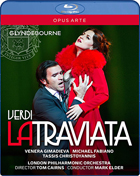 Verdi: La Traviata: Venera Gimadieva / Michael Fabiano / Tassis Christoyannis (Blu-ray)