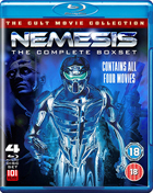 Nemesis: The Complete Box Set (Blu-ray-UK): Nemesis / Nemesis 2: Nebula / Nemesis 3 Time Lapse / Nemesis 4 Death Angel