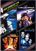 4 Film Favorites: Sci-Fi Collection: Contact / Lost In Space / Red Planet / Sphere
