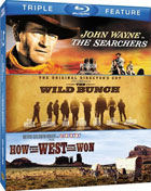 Searchers (Blu-ray) / The Wild Bunch (Blu-ray) / How The West Was Won (Blu-ray)