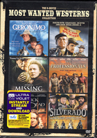 Most Wanted Westerns Vol. 2: Geronimo / Major Dundee / The Missing / The Professionals / The Quick And The Dead / Silverado