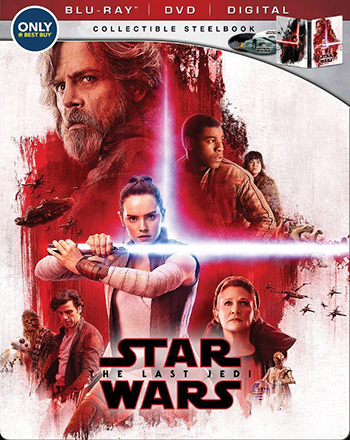 スター・ウォーズ/最後のジェダイ BEST BUY限定 スチールブック Star Wars: The Last Jedi best buy steelbook