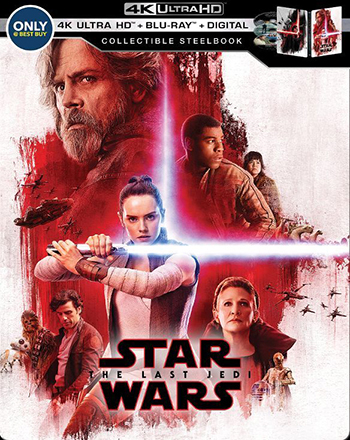 スター・ウォーズ/最後のジェダイ BEST BUY限定 スチールブック Star Wars: The Last Jedi best buy steelbook