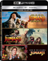 Jumanji: 3-Movie Collection (4K Ultra HD/Blu-ray): Jumanji / Jumanji: Welcome To The Jungle / Jumanji: The Next Level