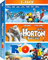 Robots (Blu-ray) / Horton Hears A Who! (Blu-ray) / Rio (Blu-ray)