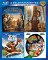 4 Film Favorites: Family Adventures (Blu-ray): Legend Of The Guardians / Space Jam / Where The Wild Things Are / Yogi Bear