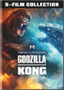 Godzilla/Kong Monsterverse 5-Film Collection: Godzilla / Kong: Skull Island / Godzilla: King Of The Monsters / Godzilla vs. Kong / Godzilla x Kong: The New Empire