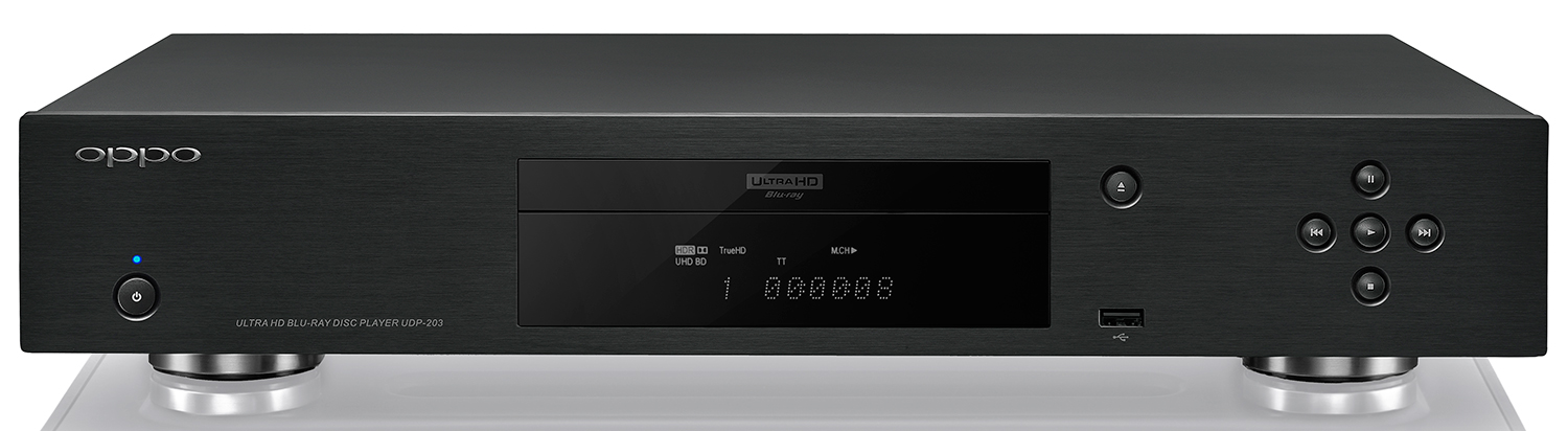 OPPO UDP-203 Front Panel