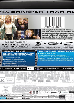 Lucy (4K Ultra HD/Blu-ray)
