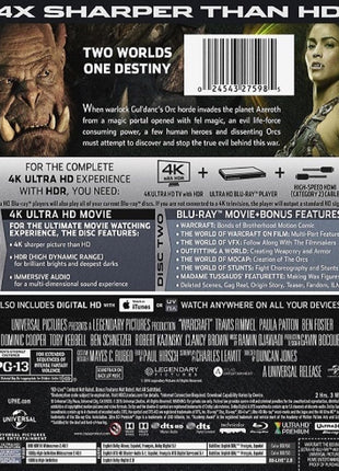 Warcraft (4K Ultra HD/Blu-ray)
