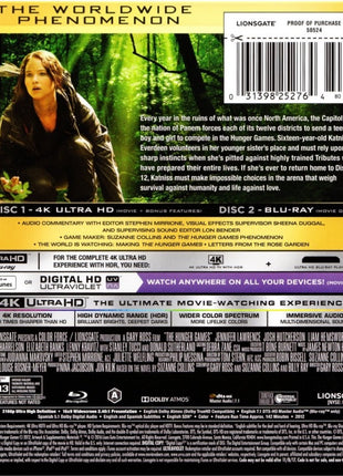 Hunger Games (4K Ultra HD/Blu-ray)