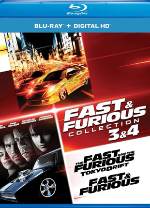 Fast & Furious Collection 3 & 4 (Blu-ray): The Fast And The Furious: Tokyo Drift / Fast And Furious