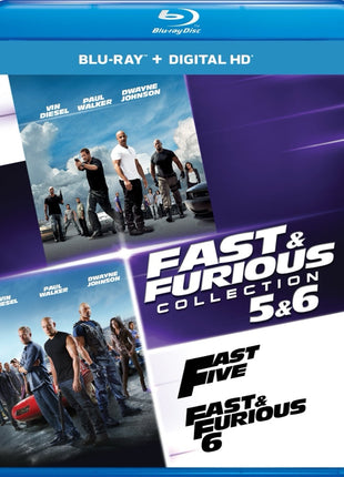 Fast & Furious Collection 5 & 6 (Blu-ray): Fast Five / Fast & Furious 6