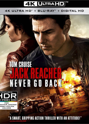 Jack Reacher: Never Go Back (4K Ultra HD/Blu-ray)