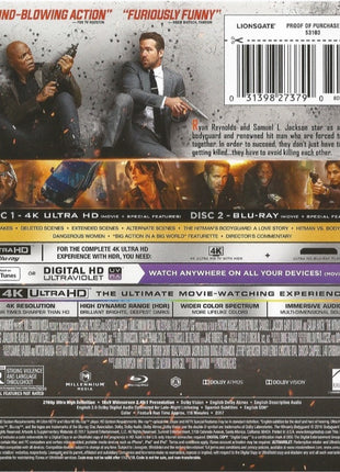 Hitman's Bodyguard (4K Ultra HD/Blu-ray)