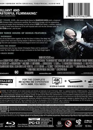 Dark Knight Rises (4K Ultra HD/Blu-ray)
