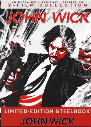 John Wick 2-Film Collection: Limited Edition (4K Ultra HD/Blu-ray)(SteelBook): John Wick / John Wick: Chapter 2