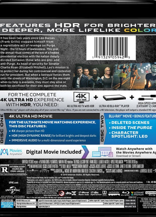 Purge: Election Year (4K Ultra HD/Blu-ray)