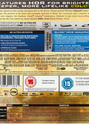 Gladiator (4K Ultra HD-UK/Blu-ray-UK)