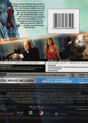 G.I. Joe: Retaliation (4K Ultra HD/Blu-ray)