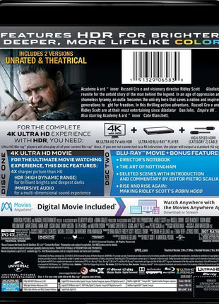 Robin Hood (2010)(4K Ultra HD/Blu-ray)