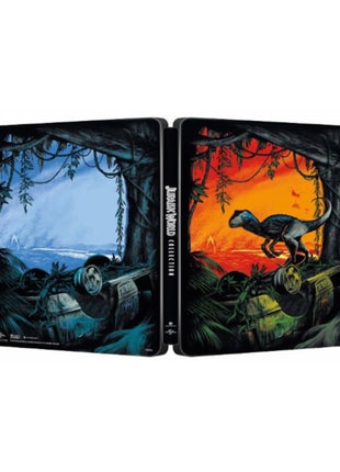 Jurassic World: 5-Movie Collection: Limited Edition (4K Ultra HD)(SteelBook): Jurassic Park / The Lost World: Jurassic Park / Jurassic Park III / Jurassic World / Fallen Kingdom