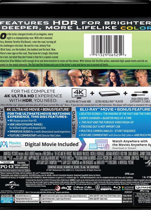 Fast And The Furious (4K Ultra HD/Blu-ray)