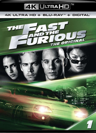 Fast And The Furious (4K Ultra HD/Blu-ray)