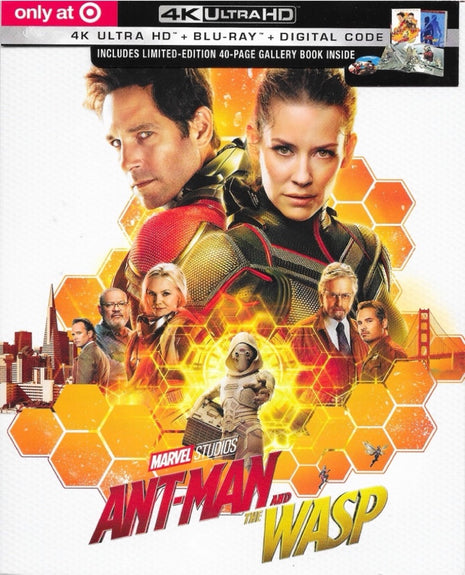 Ant-Man And The Wasp: Limited Edition (4K Ultra HD/Blu-ray)(w/Gallery Book)