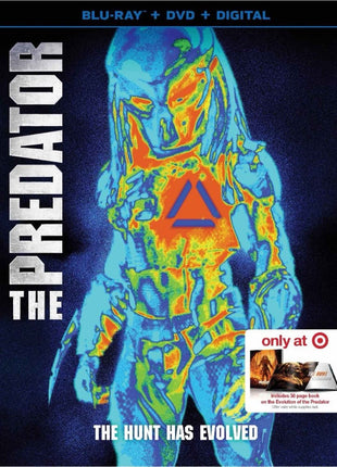 Predator: Limited Edition (2018)(Blu-ray/DVD)(w/Gallery Book)